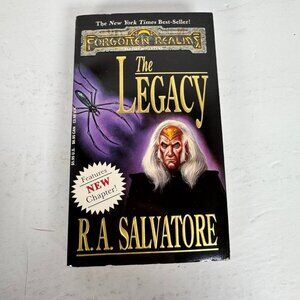 The Legacy R.A. Salvatore 1993 Paperback Forgotten Realms Drizzt New Chapter TSR